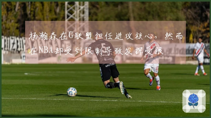 杨瀚森在G联盟担任进攻核心，然而在NBA却受到限制导致发挥受限