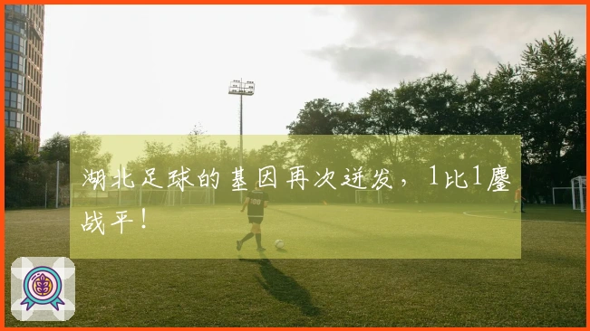 湖北足球的基因再次迸发，1比1鏖战平！